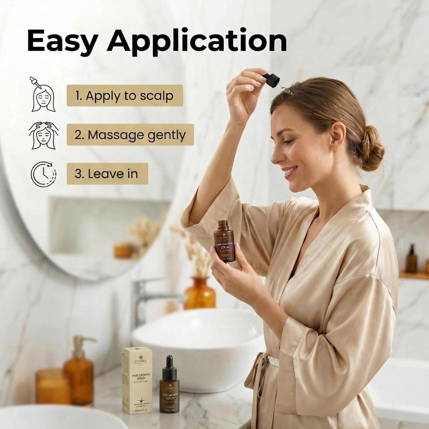 Lushka hair growth serum